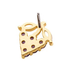 Invictus | 14k gold | Grape Cluster | CZ