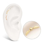 Invictus | 14k gold | Harry Potter | Golden Snitch Threadless End