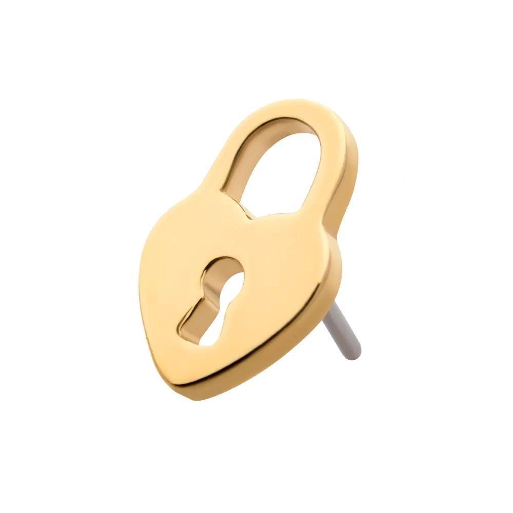 Invictus | 14k gold | Heart Lock