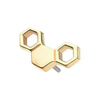 Invictus | 14k gold | Honeycomb