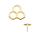 Invictus | 14k gold | Honeycomb