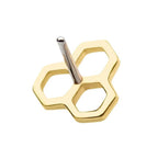 Invictus | 14k gold | Honeycomb