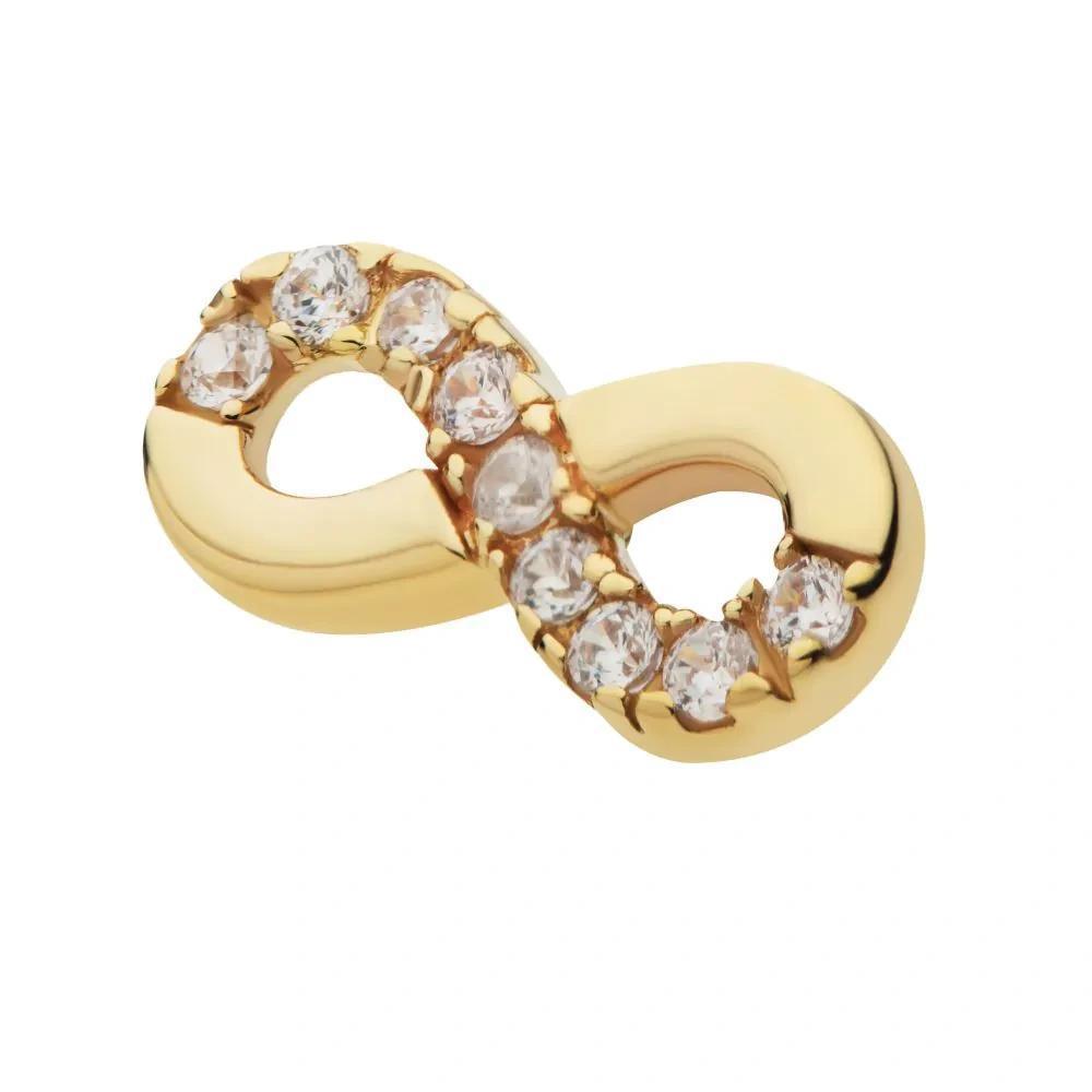 Invictus | 14k gold | Infinity | CZ
