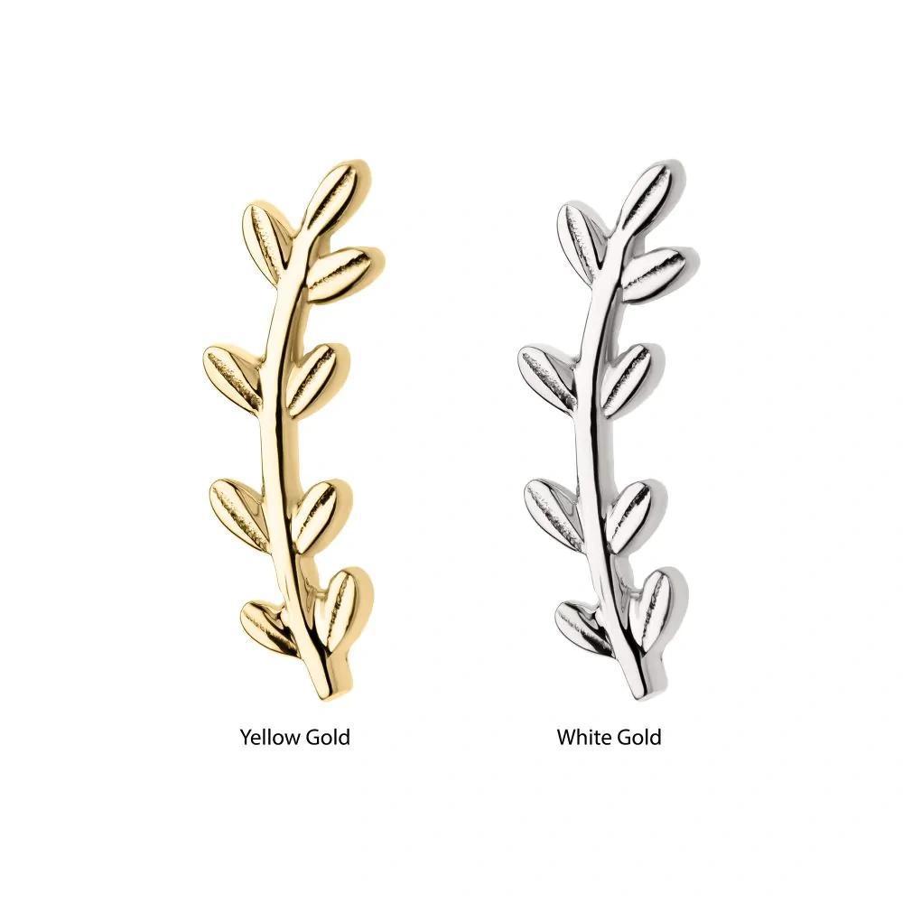 Invictus | 14k gold | Leaf