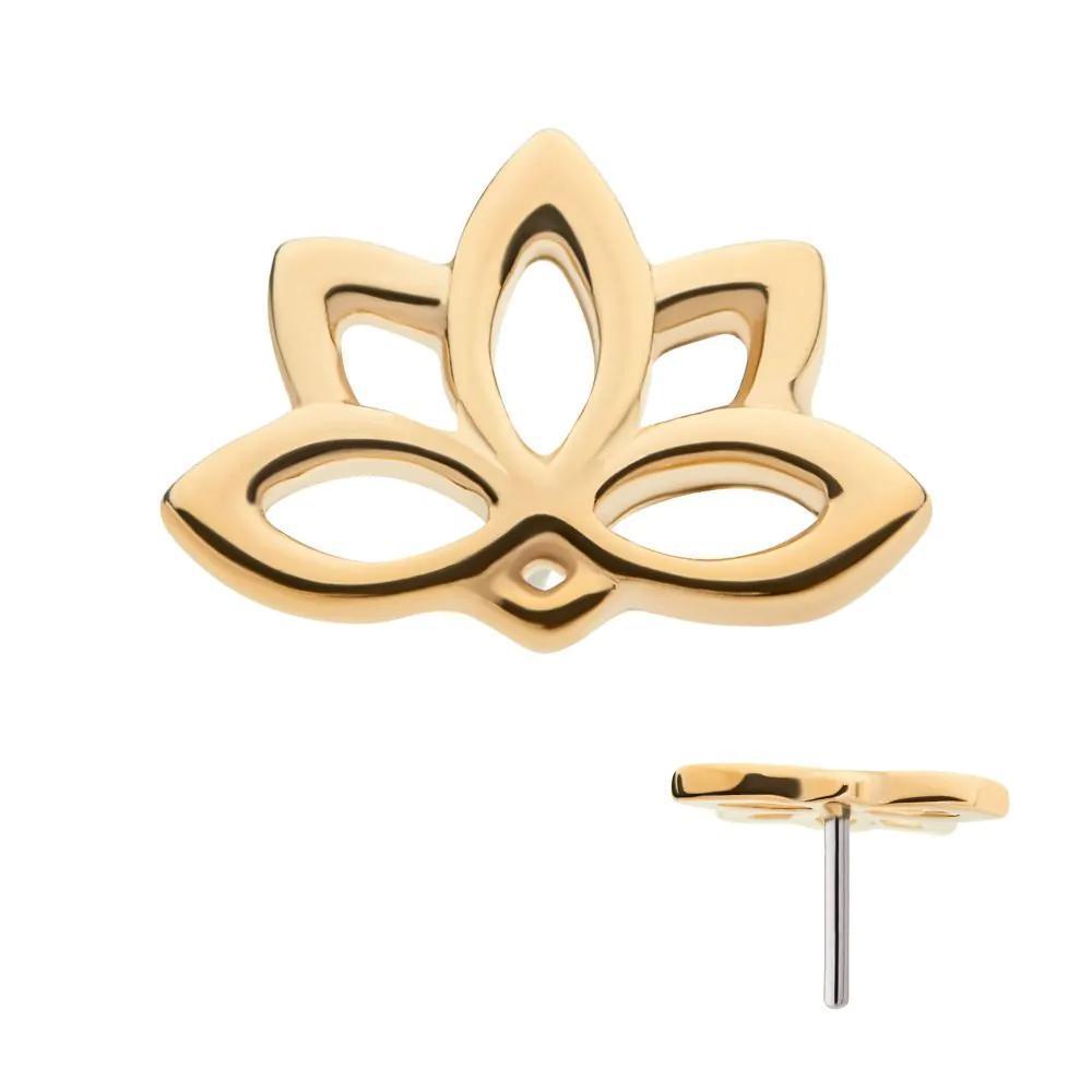Invictus | 14k gold | Lotus