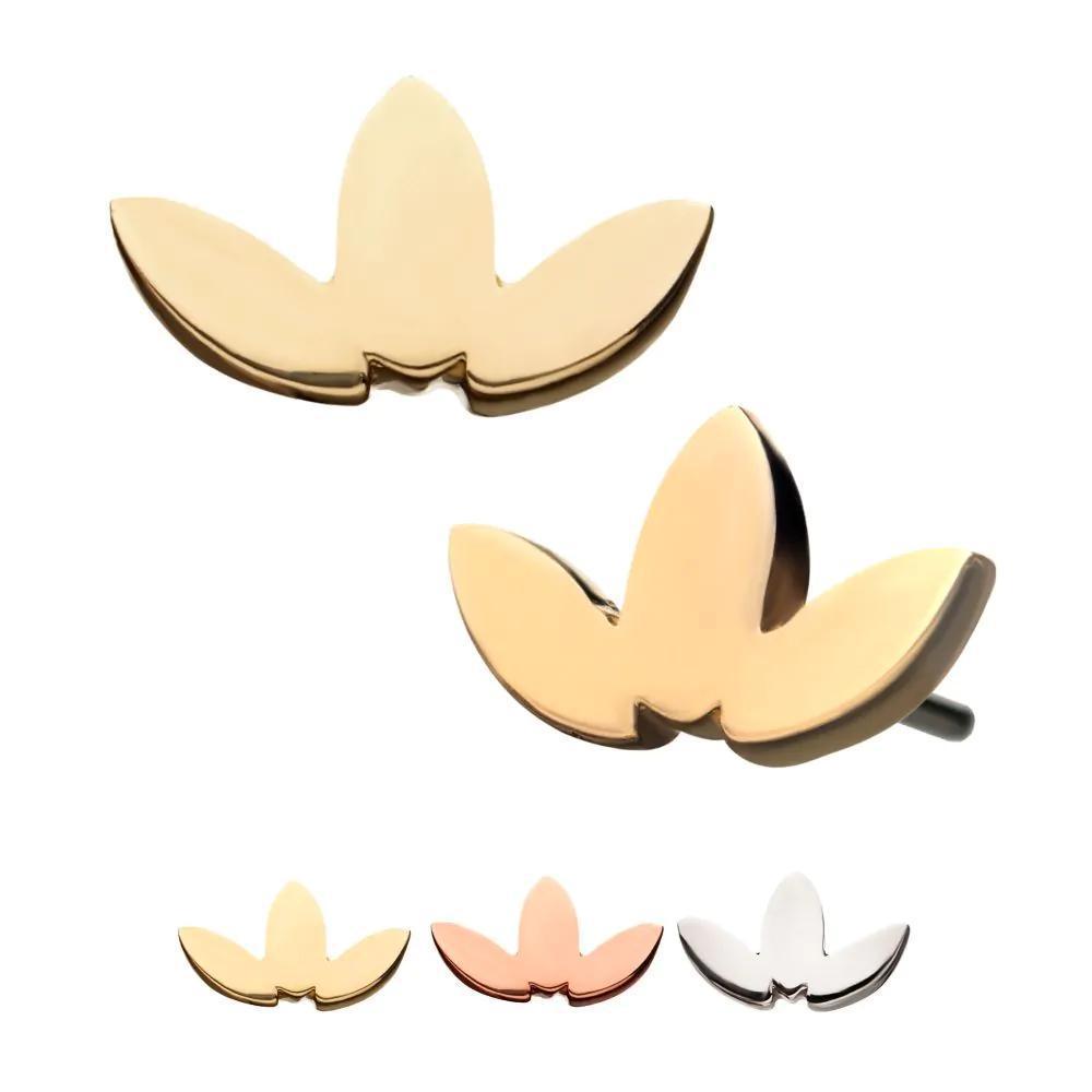 Invictus | 14k gold | Low Profile Leaf