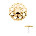 Invictus | 14k gold | Mandala Flower