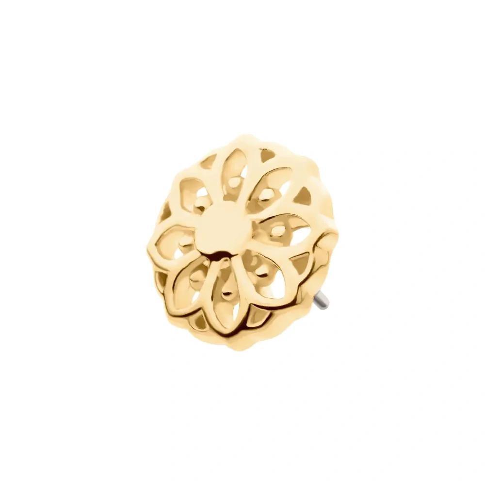 Invictus | 14k gold | Mandala Flower