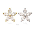Invictus | 14k gold | Marquise Flower | CZ