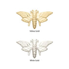 Invictus | 14k gold | Moth