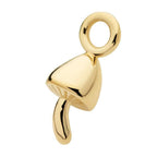 Invictus | 14k gold | Mushroom Charm