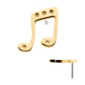 Invictus | 14k gold | Music Note