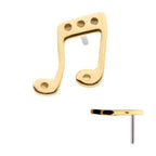 Invictus | 14k gold | Music Note
