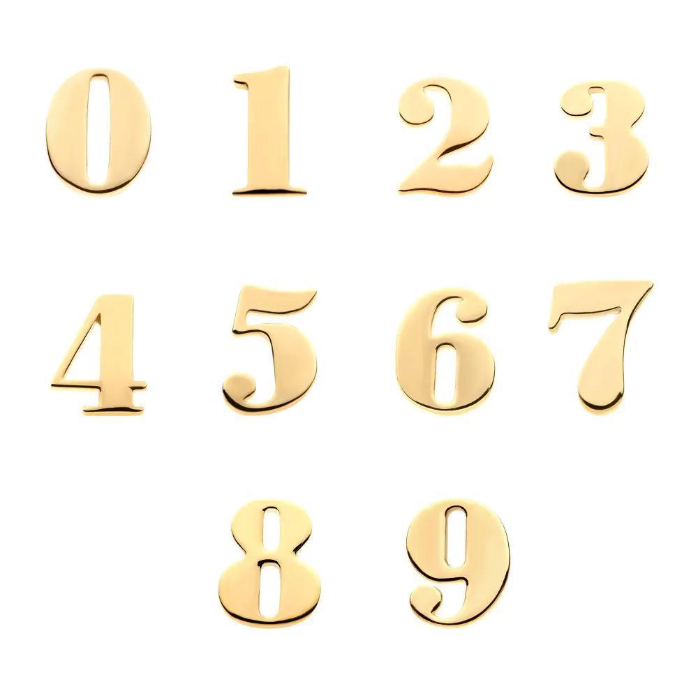 Invictus | 14k gold | Numbers