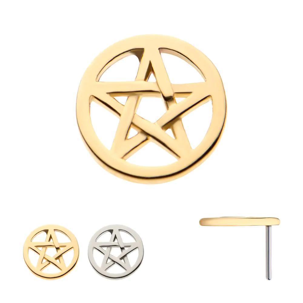 Invictus | 14k gold | Pentagram