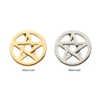 Invictus | 14k gold | Pentagram