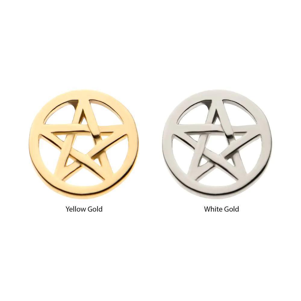 Invictus | 14k gold | Pentagram