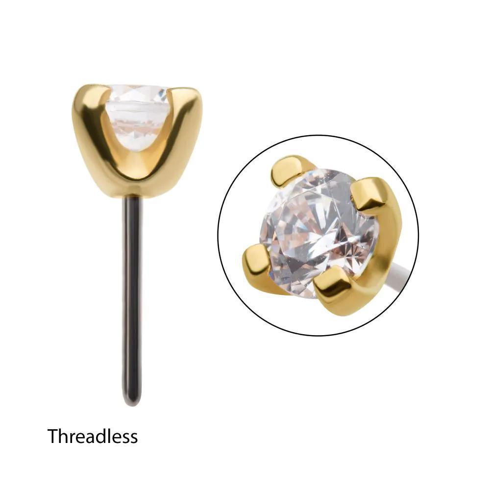 Invictus | 14k gold | Prong Birthstones