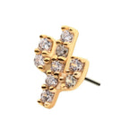 Invictus | 14k gold | Prong Set Cactus | CZ