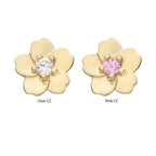 Invictus | 14k gold | Prong Set Cherry Blossom | CZ