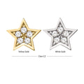 Invictus | 14k gold | Prong Set Star | CZ