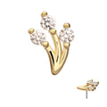 Invictus | 14k gold | Prong Set Vine | CZ