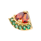 Invictus | 14k gold | Prong Set Watermelon | CZ