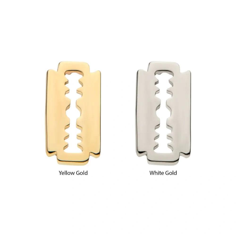 Invictus | 14k gold | Razor Blade