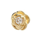 Invictus | 14k gold | Rosebud Bloom | Clear CZ
