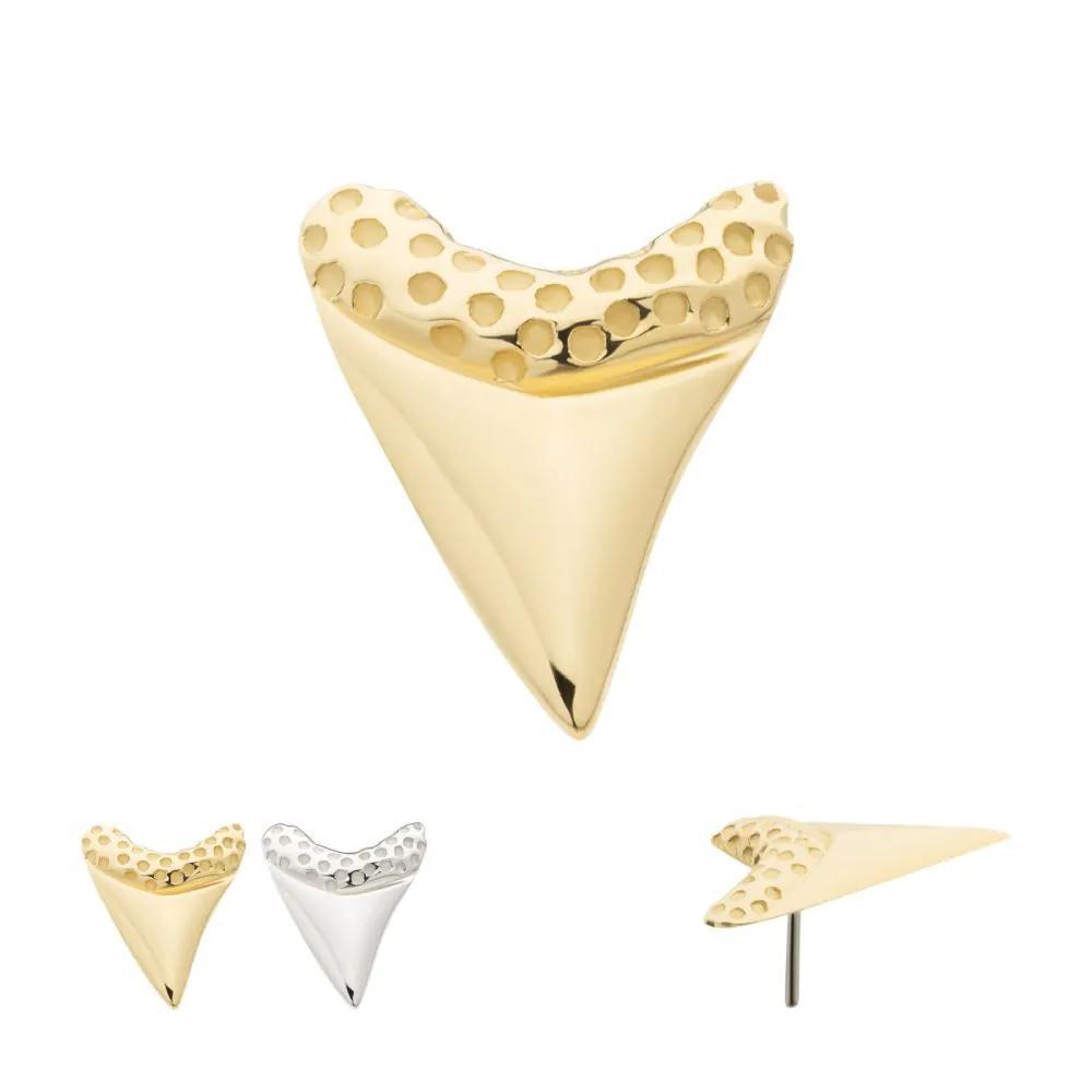 Invictus | 14k gold | Shark Tooth