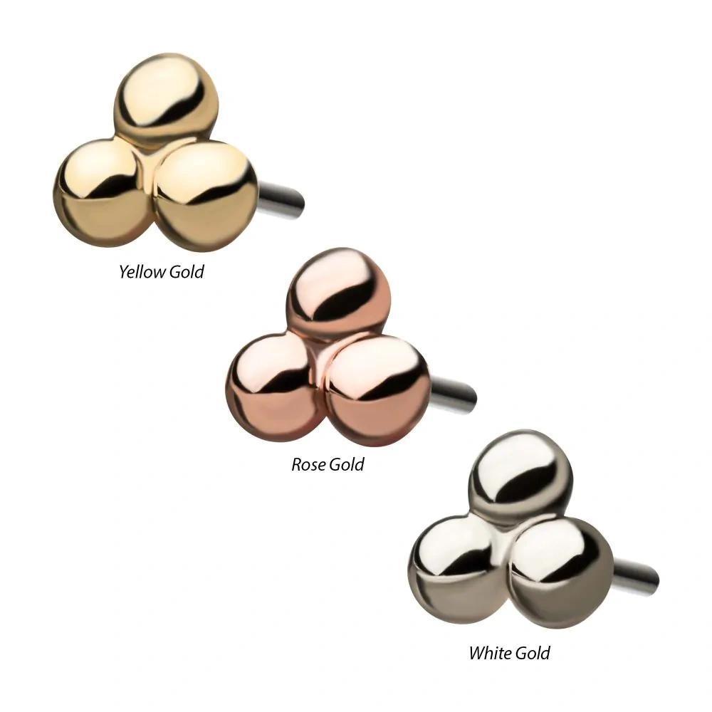 Invictus | 14k gold | Small Trinity Ball