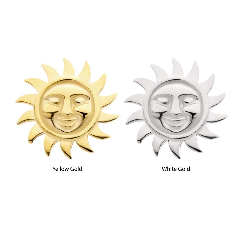 Invictus | 14k gold | Sun Face