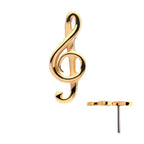 Invictus | 14k gold | Treble Clef