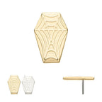 Invictus | 14k gold | Webbed Coffin