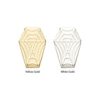 Invictus | 14k gold | Webbed Coffin