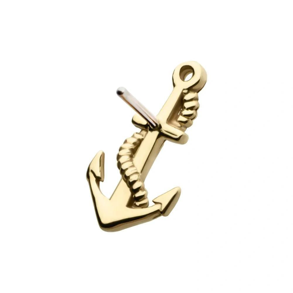 Invictus | 14k gold | Anchor