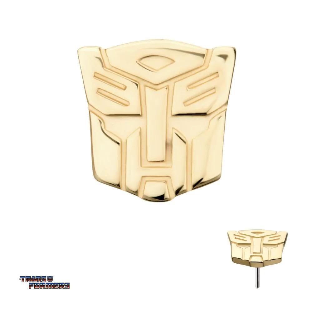 Invictus | 14k gold | Transformers Autobot Logo