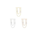 Buddha | 14k Gold | Attention Everyone Threadless End | Cubic Zirconia