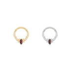 Buddha | 14k gold | Coterie | Garnet
