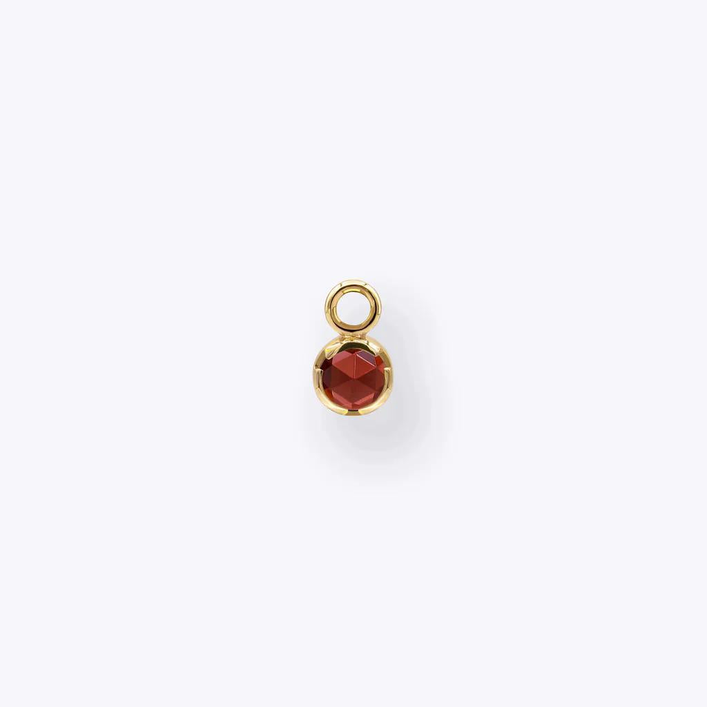 Tether | 14k gold | Luka Charm | Garnet