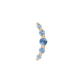 Buddha | 14k gold | Eternal | London Blue Topaz