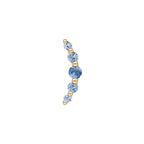 Buddha | 14k gold | Eternal | London Blue Topaz