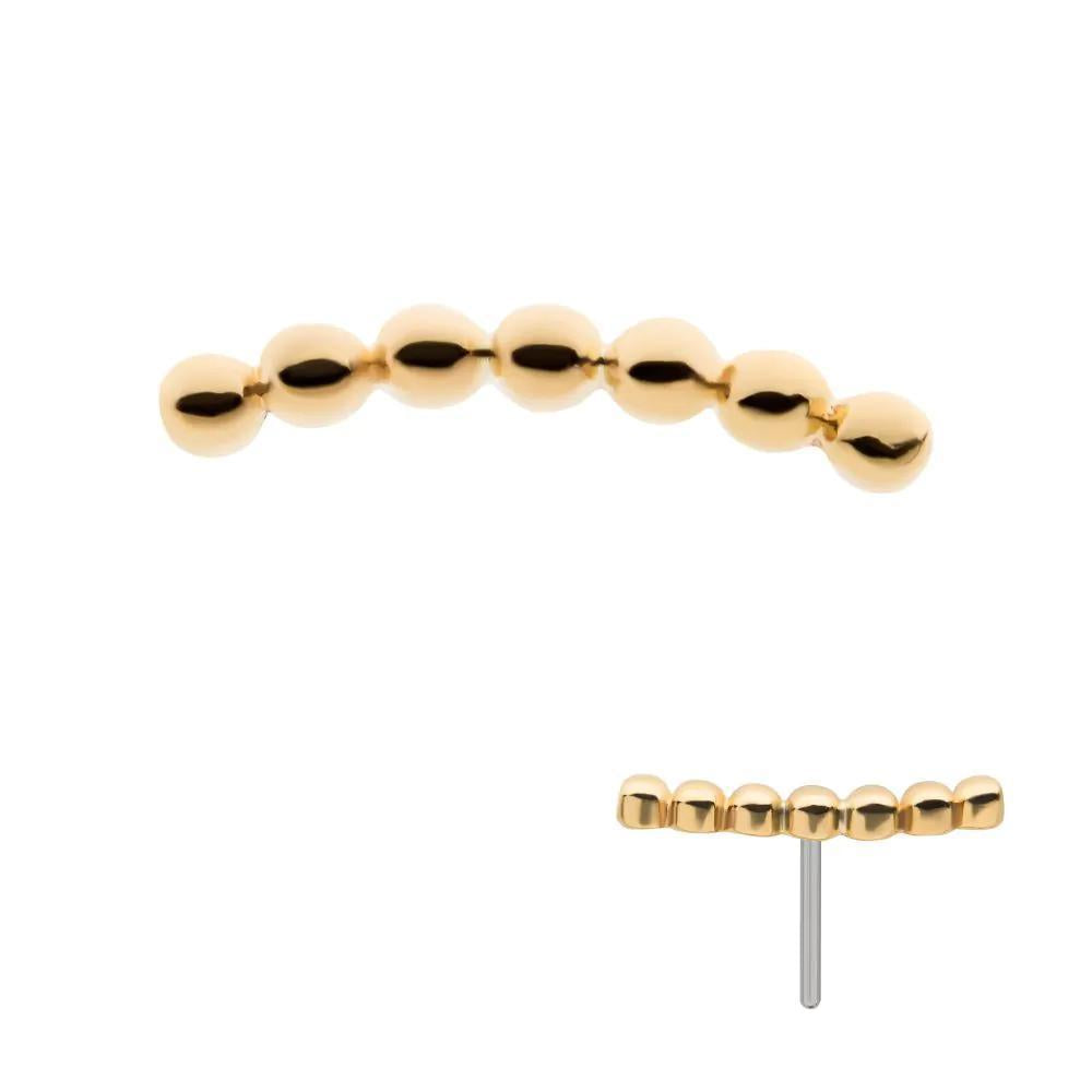 Invictus | 14k gold | 5-Bead Cluster