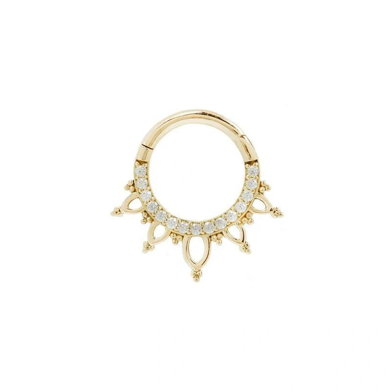 Buddha | 14k gold | Indra | CZ