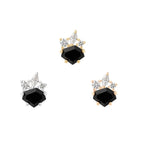 Buddha | 14k gold | Darque | Black Agate