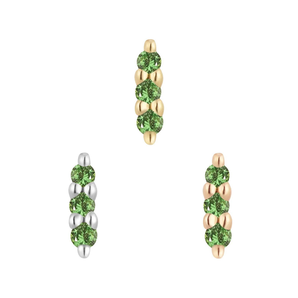 Buddha | 14k gold | Mishka 3 | Tsavorite