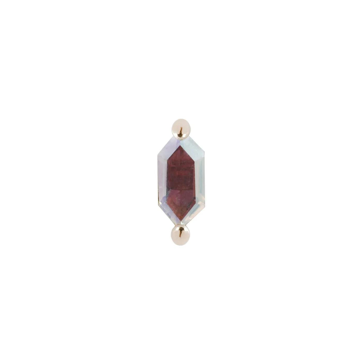 Buddha | 14k gold | Oh My My! | Mercury Mist Topaz