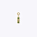 Tether | 14k gold | Stargazer Pendant | Emerald & Diamond