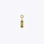 Tether | 14k gold | Stargazer Pendant | Emerald & Diamond