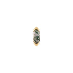 Buddha | 14k gold | Mystic | Moss Agate